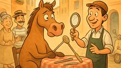 Barzelletta: Sai perché i cavalli hanno narici grosse?