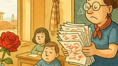 Barzelletta: Che differenza c’è tra maestra e rosa?