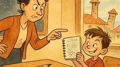 Barzelletta: Pierino, perché 'camino' con la K?