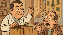 Barzelletta: In farmacia chiede qualcosa per sudare…