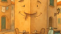 Barzelletta: «Ci vediamo all’angolo!» disse un muro