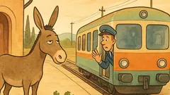 Barzelletta: Che differenza c’è tra asino e treno?